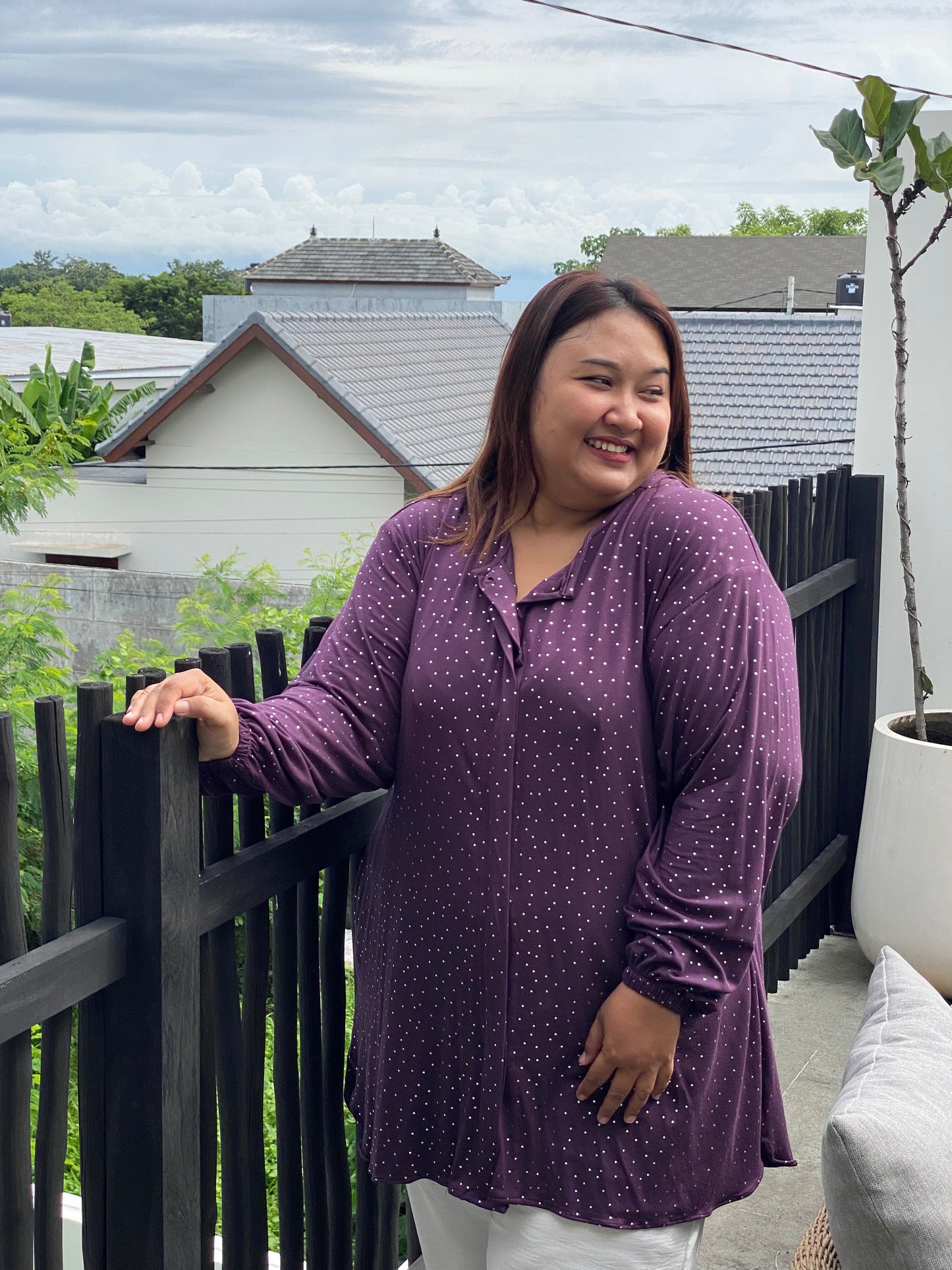 Kaos Jumbo Purply Blink