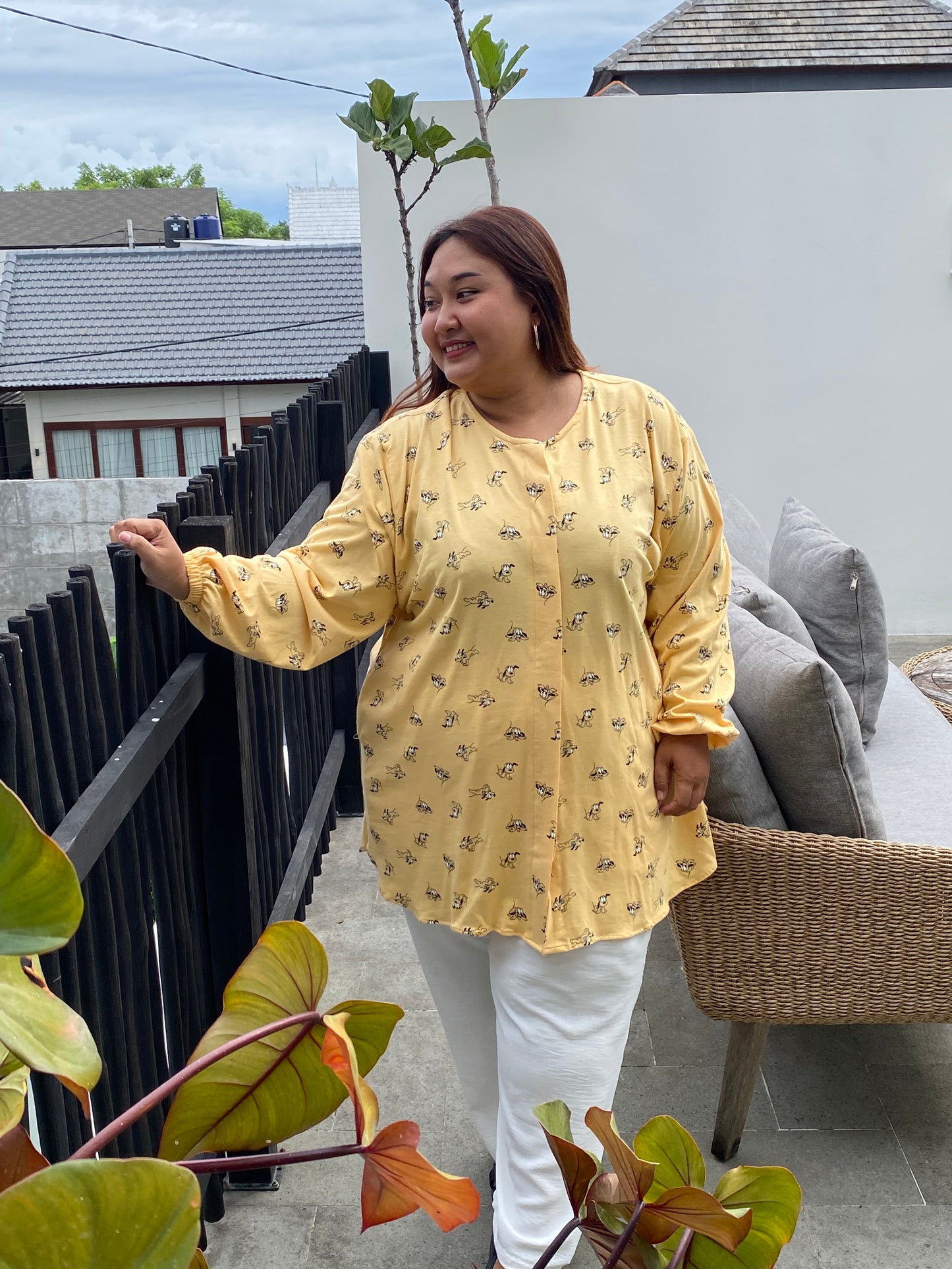 Kaos Jumbo Grovy Kuning