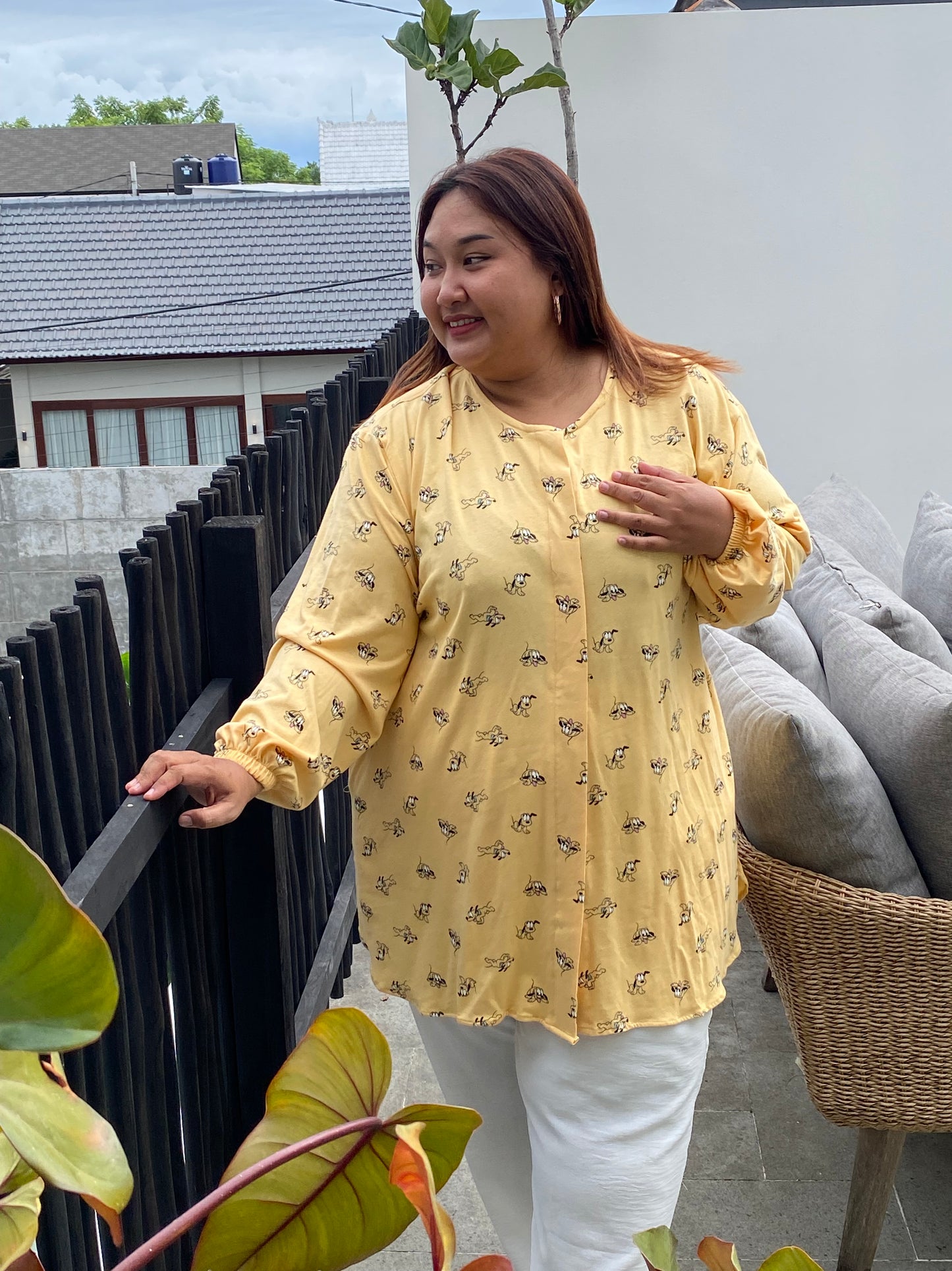 Kaos Jumbo Grovy Kuning