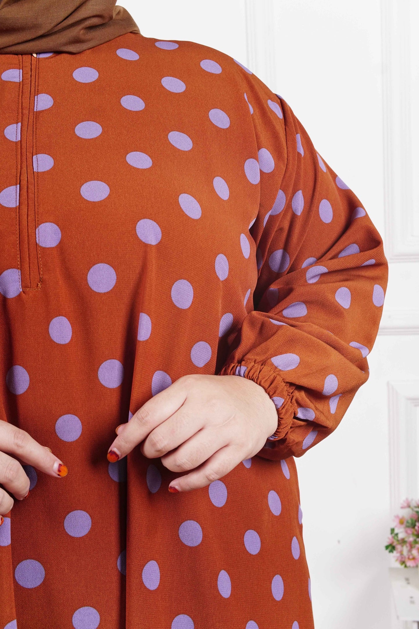 Gamis Polkadot 2M011