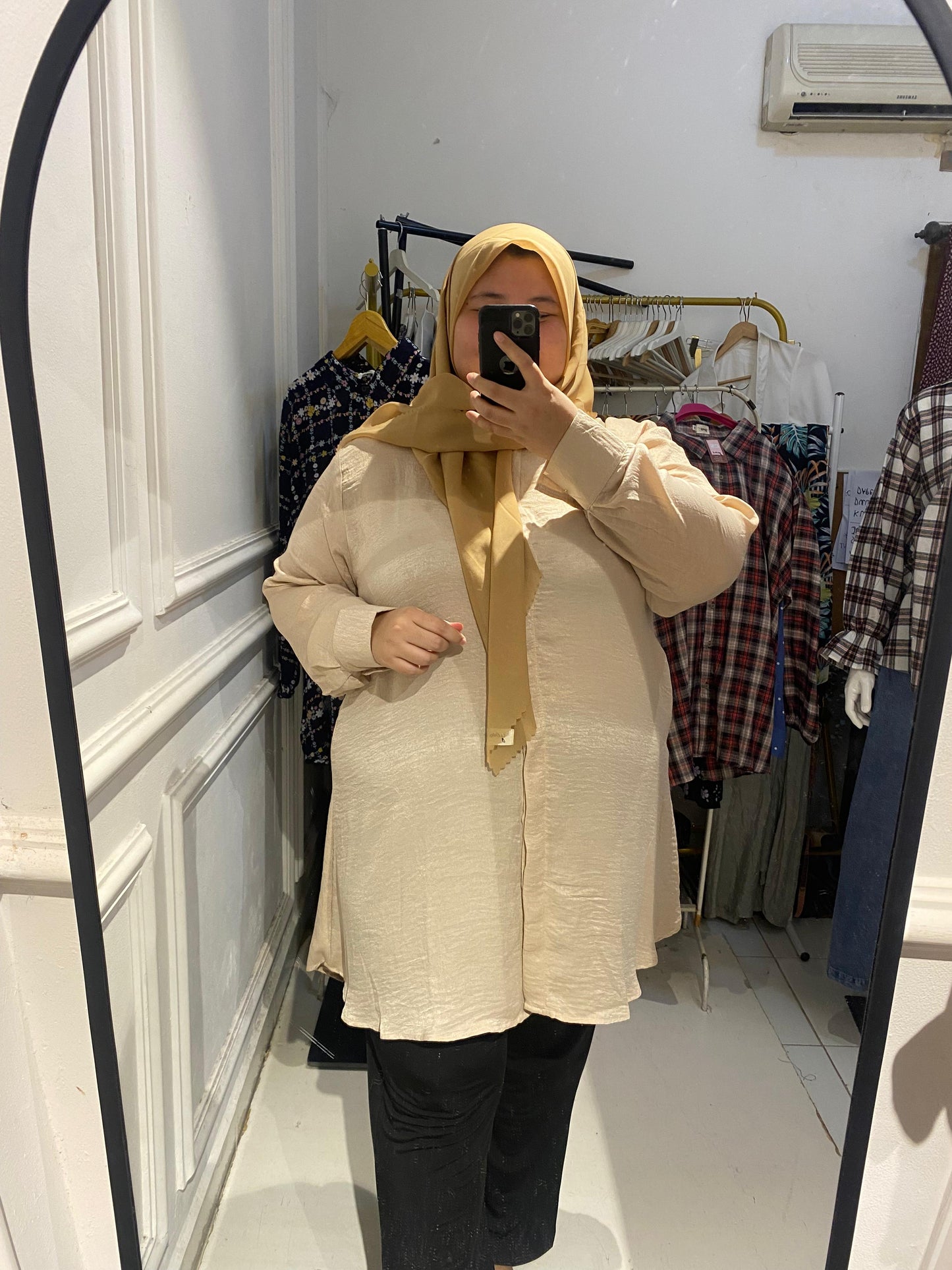 Yomi Official - Kemeja Santorini | Khaki