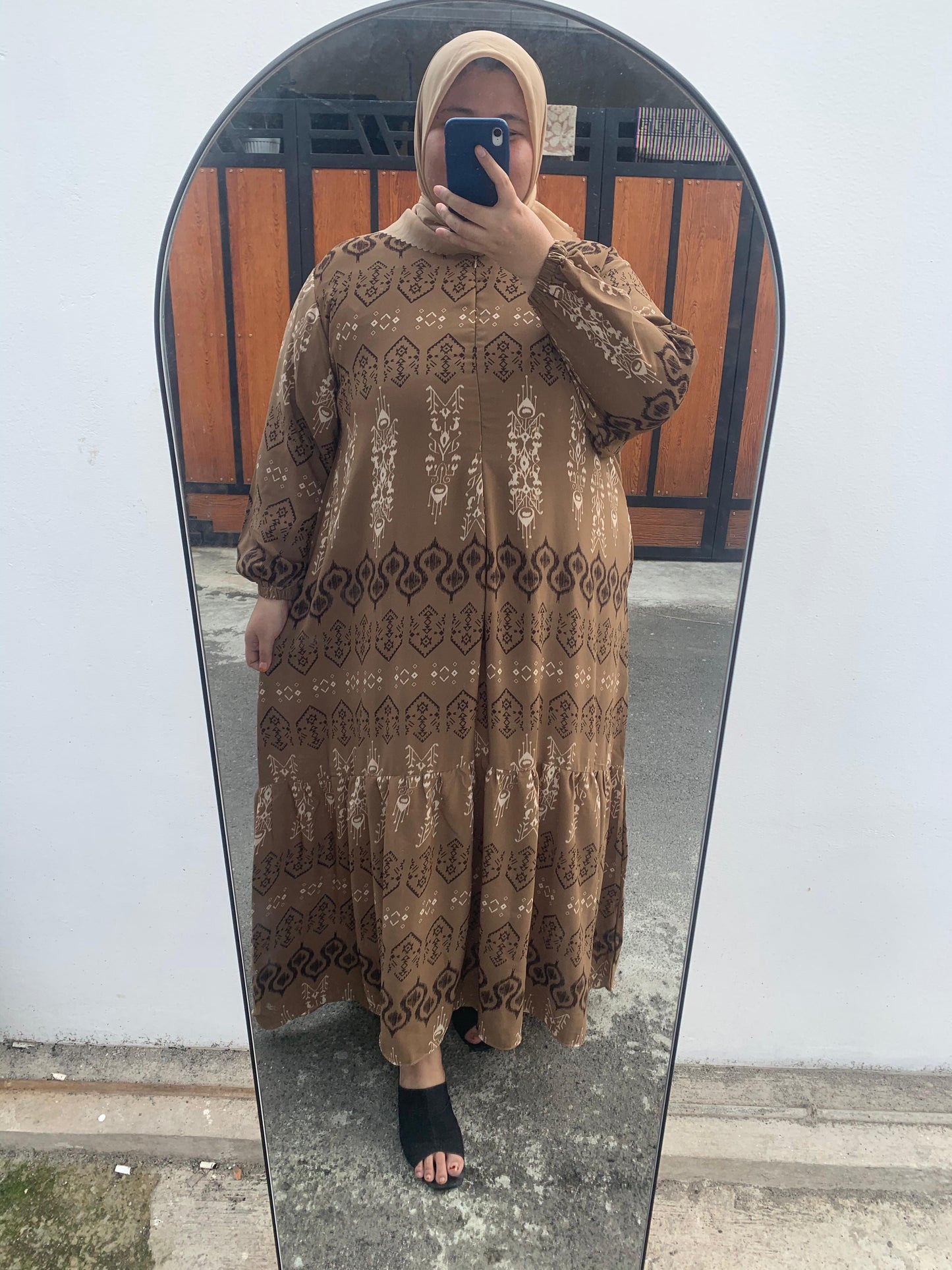 Yomi Official - Gamis Luna | Etnik Coklat