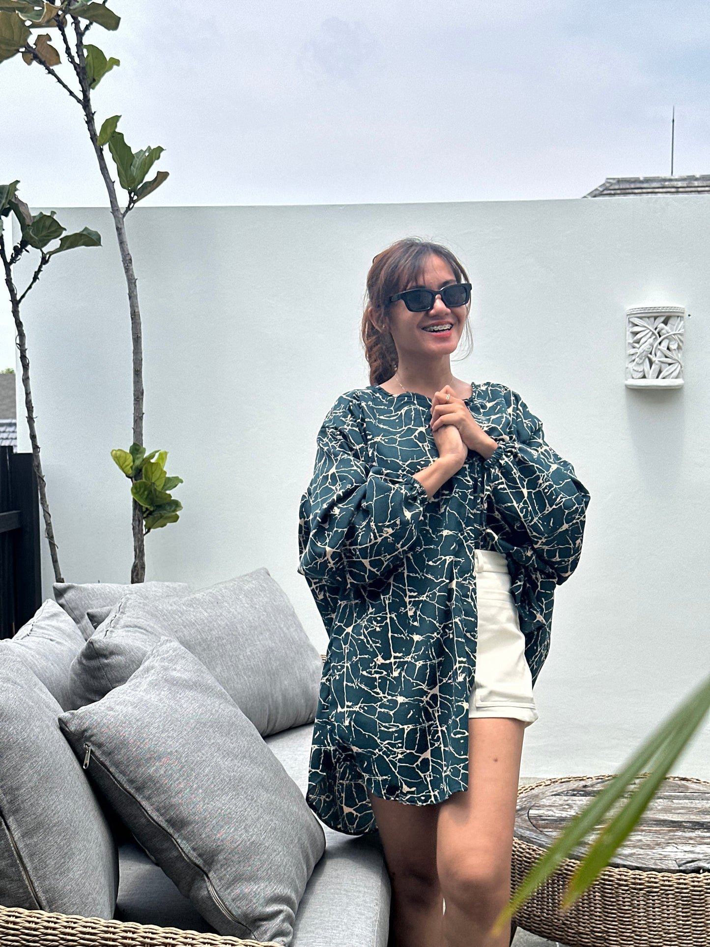 Kemeja Jumbo Tydie Hijau