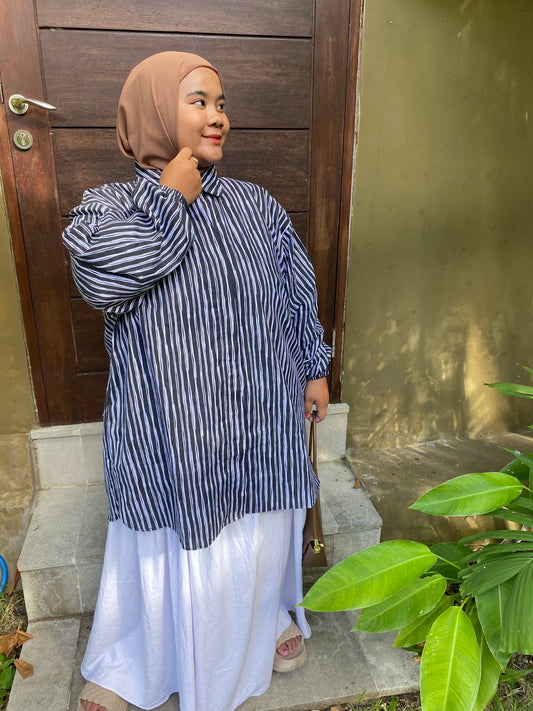 Kemeja Classy Leona Jumbo