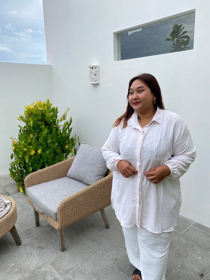 Kemeja Jumbo Garmen Pink