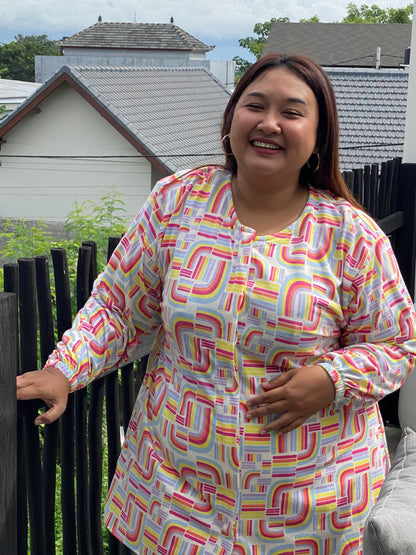 Kaos Jumbo Pelangi