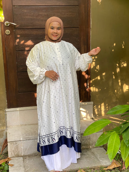 Tunik Jumbo Import Polkadot