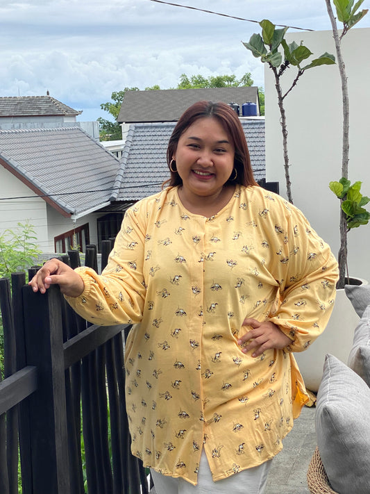 Kaos Jumbo Grovy Kuning