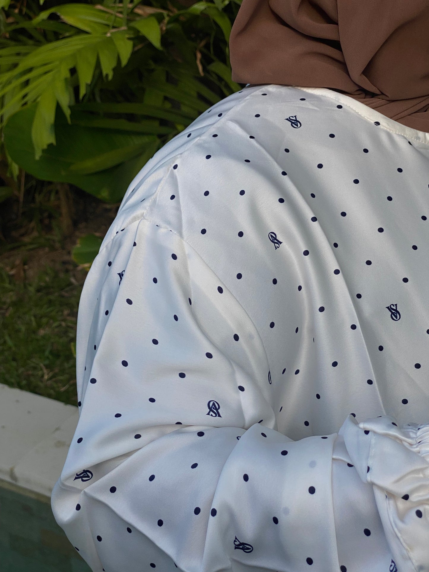 Tunik Jumbo Import Polkadot
