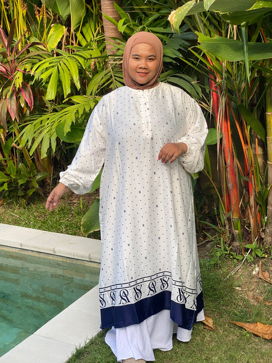 Tunik Jumbo Import Polkadot