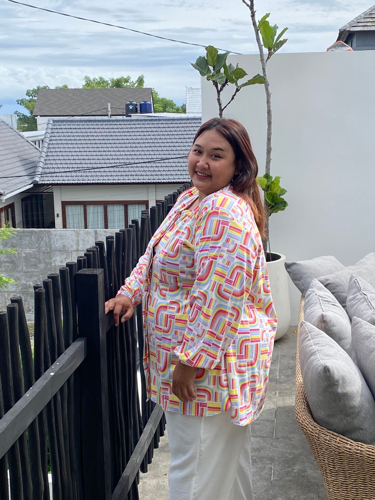 Kaos Jumbo Pelangi