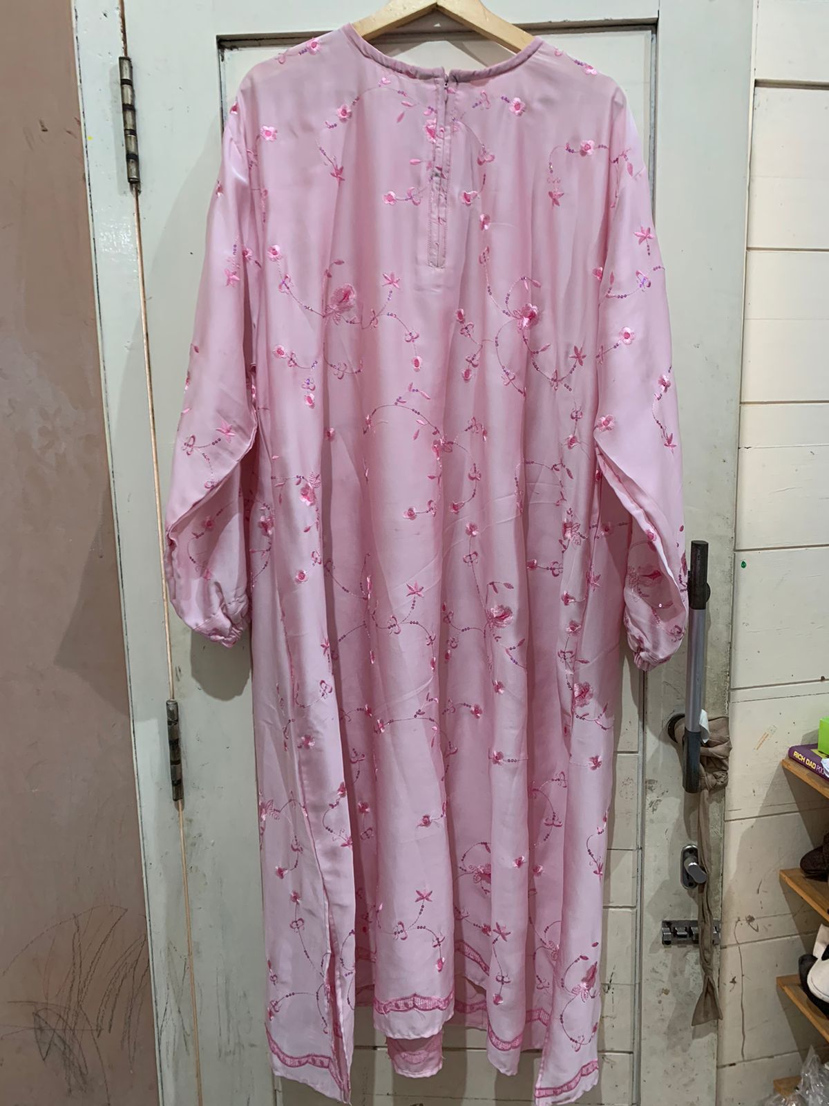 Tunik Jumbo Bordir SilkPink