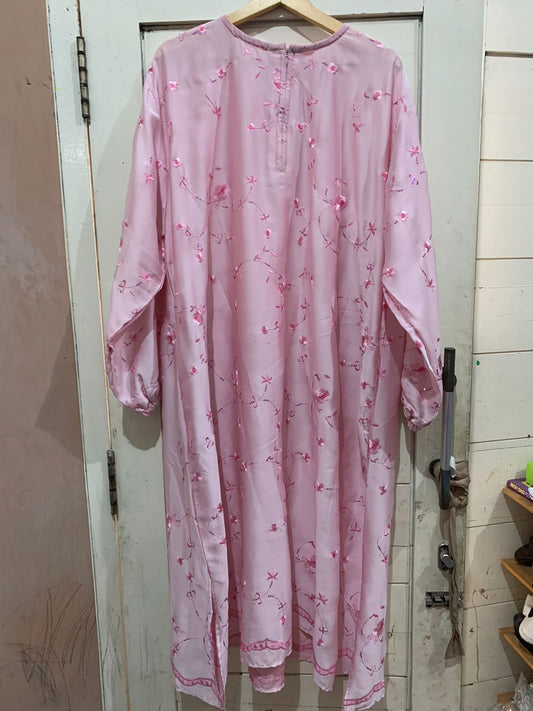 Tunik Jumbo Bordir SilkPink