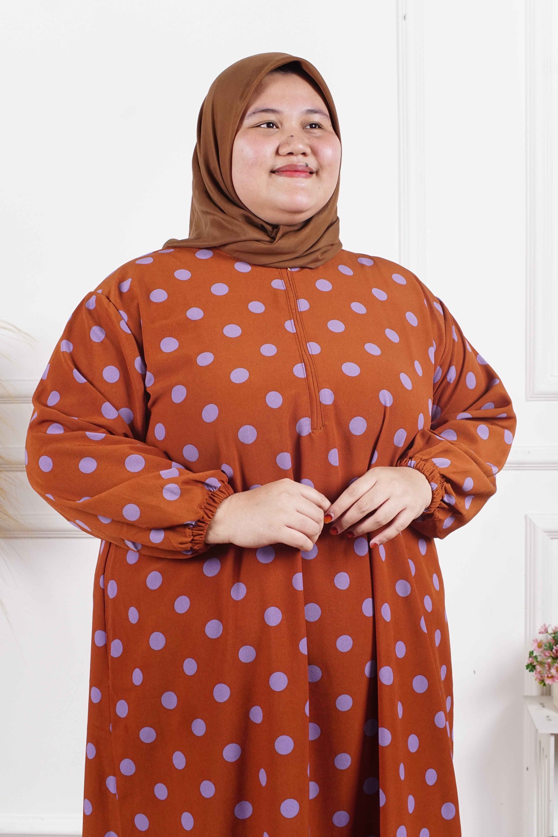 Gamis Polkadot 2M011