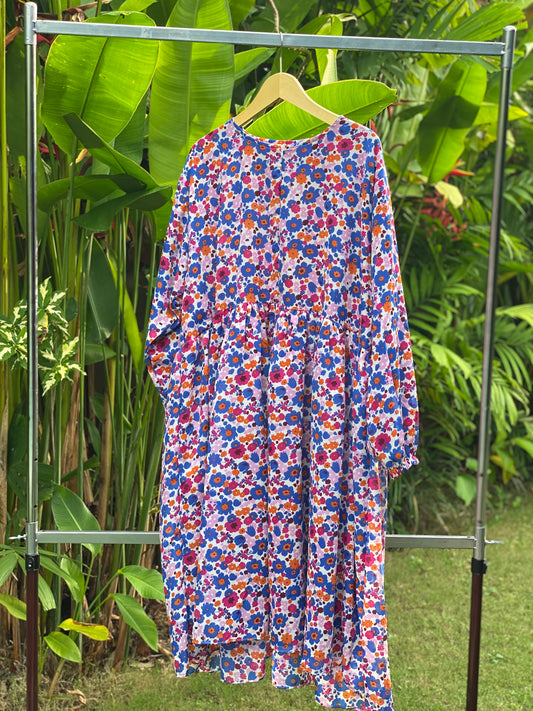 Tunik Jumbo Furing Colorful Flower