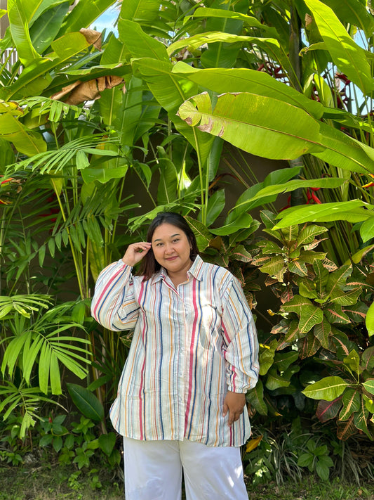 Yomi Official - Kemeja Silk Roberto | Curve