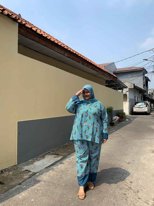 Yomi Official - Pajamas Suit | Stripe Turkish