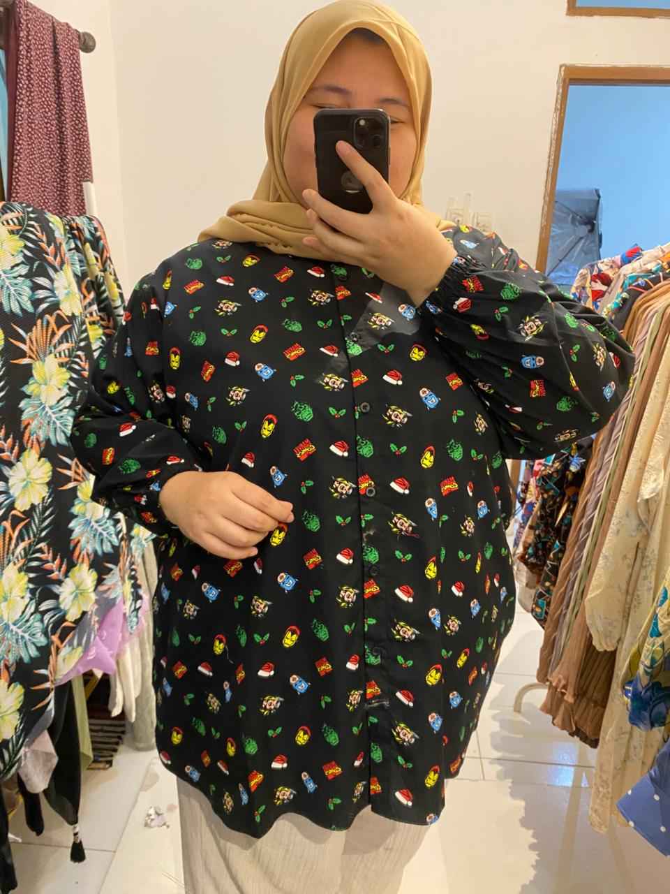 Yomi Official - Kemeja Katun VIP | Marvel Comic