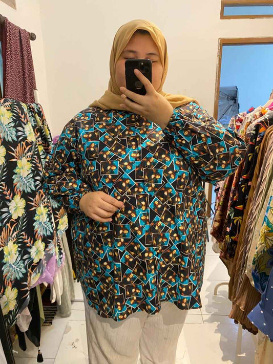 Yomi Official - Kemeja Katun VIP | Mona Lisa