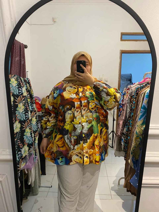 Yomi Official - Kemeja Katun VIP | Elmo