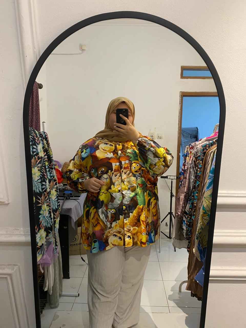 Yomi Official - Kemeja Katun VIP | Elmo