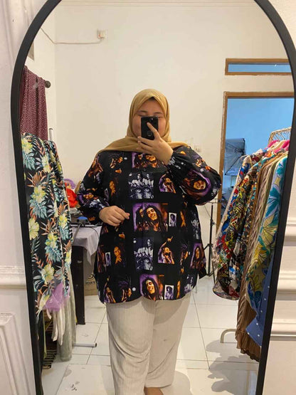 Yomi Official - Kemeja Katun VIP | Bob Marley