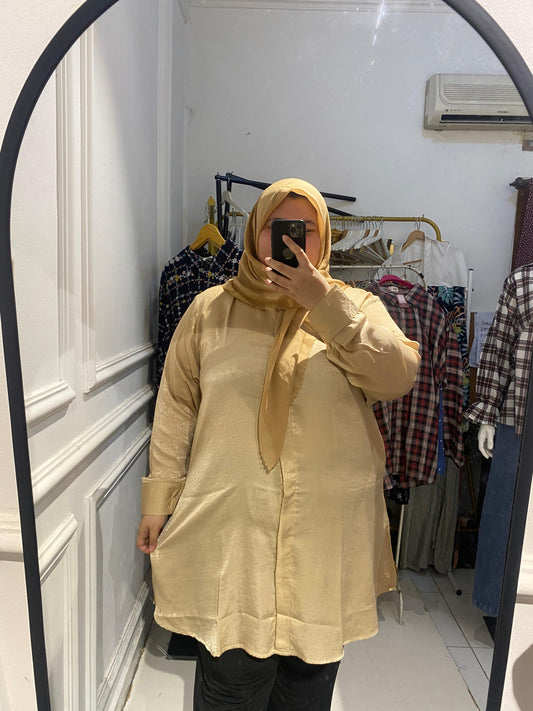 Yomi Official - Kemeja Santorini | Coklat