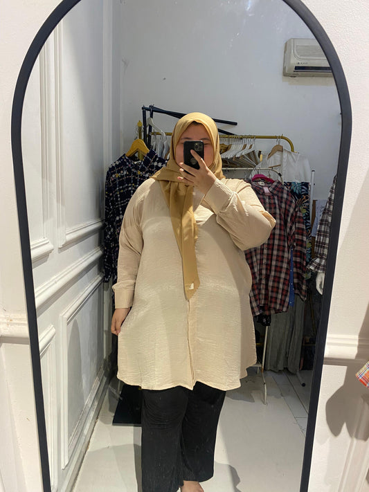 Yomi Official - Kemeja Santorini | Khaki