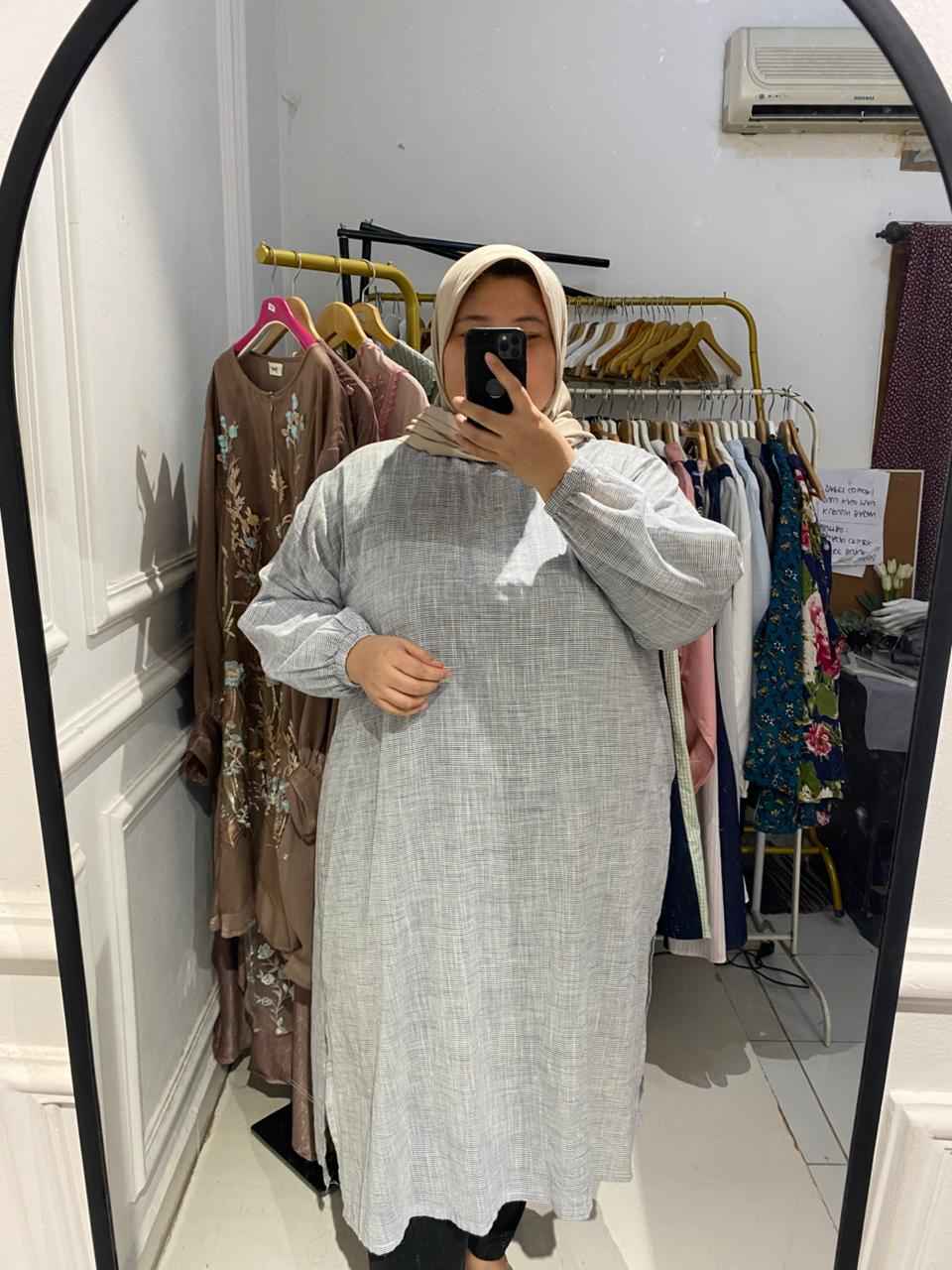 Yomi Official - Tunik Almeera| Stripe Abu