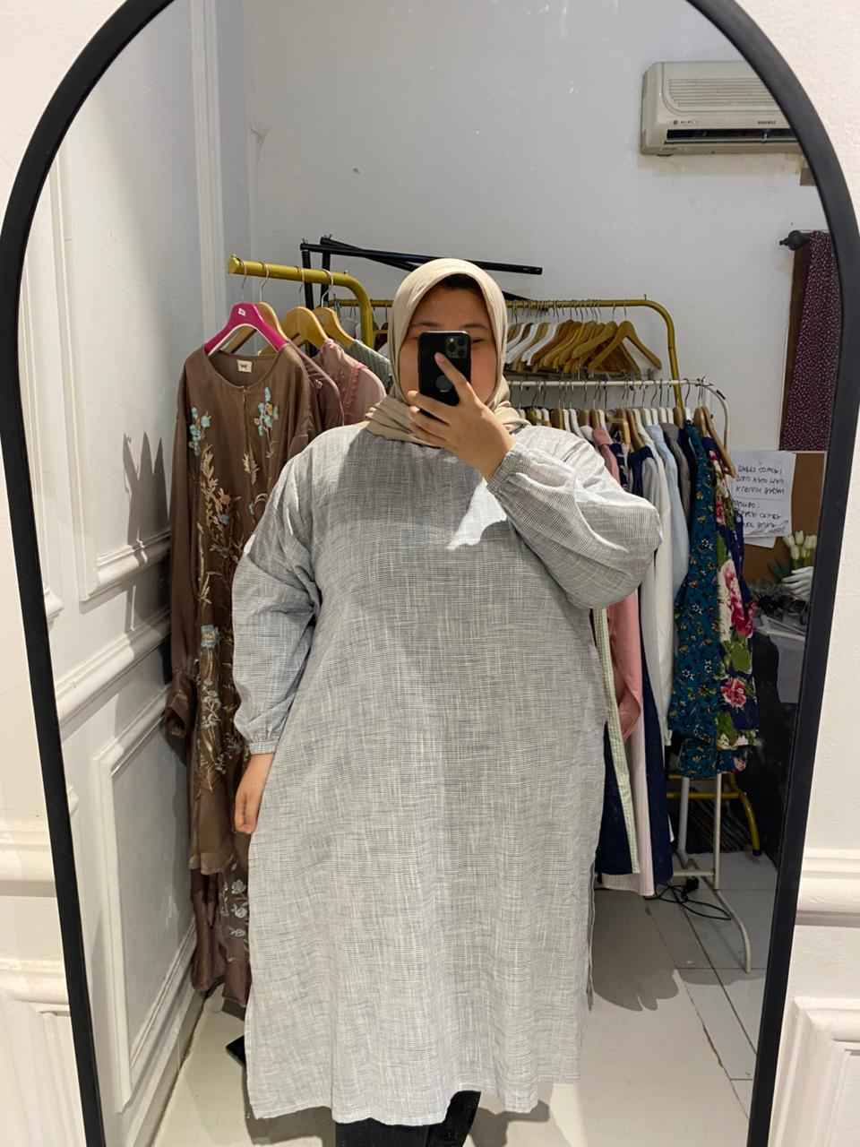 Yomi Official - Tunik Almeera| Stripe Abu