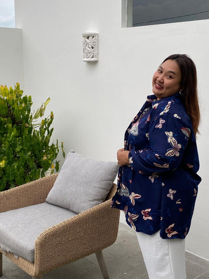 Yomi Official - Dea Blouse | Kemeja Bigsize