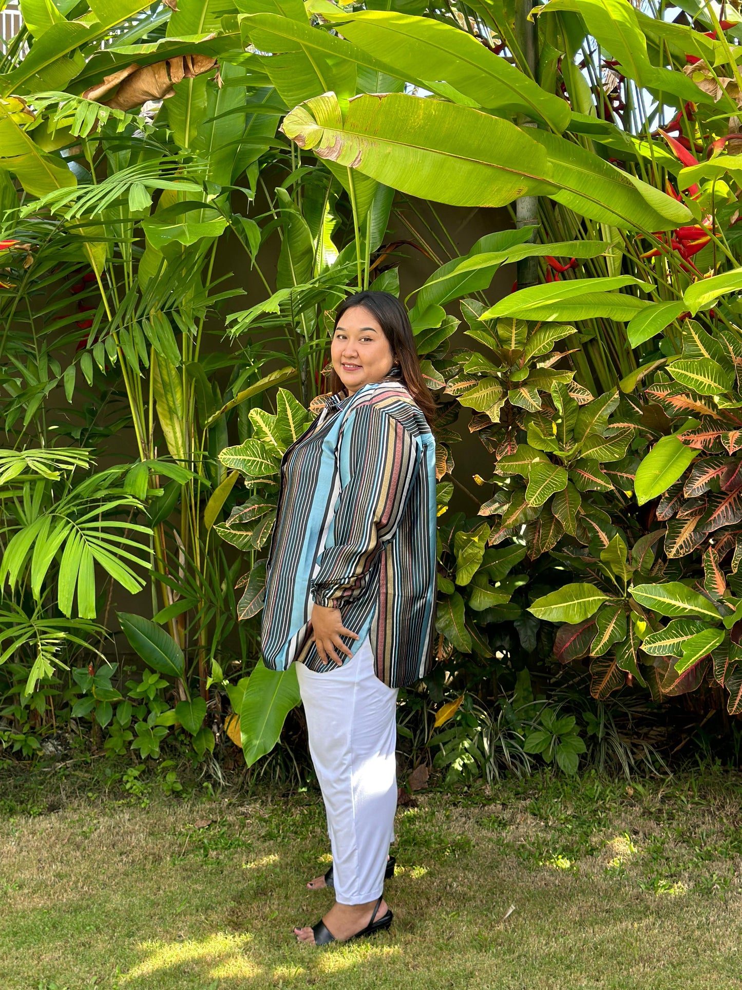 Yomi Official - Kemeja Silk Roberto | Orchid