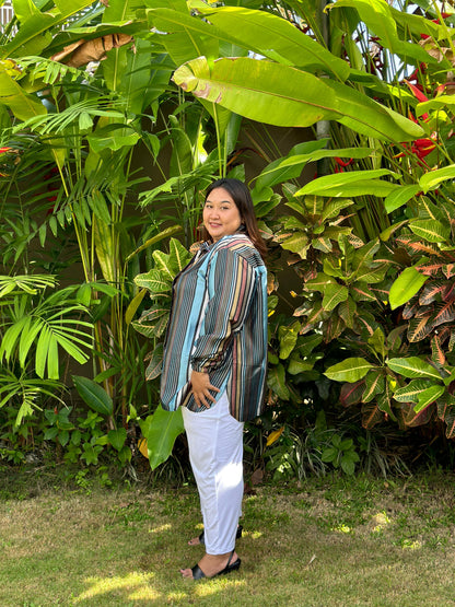 Yomi Official - Kemeja Silk Roberto | Orchid