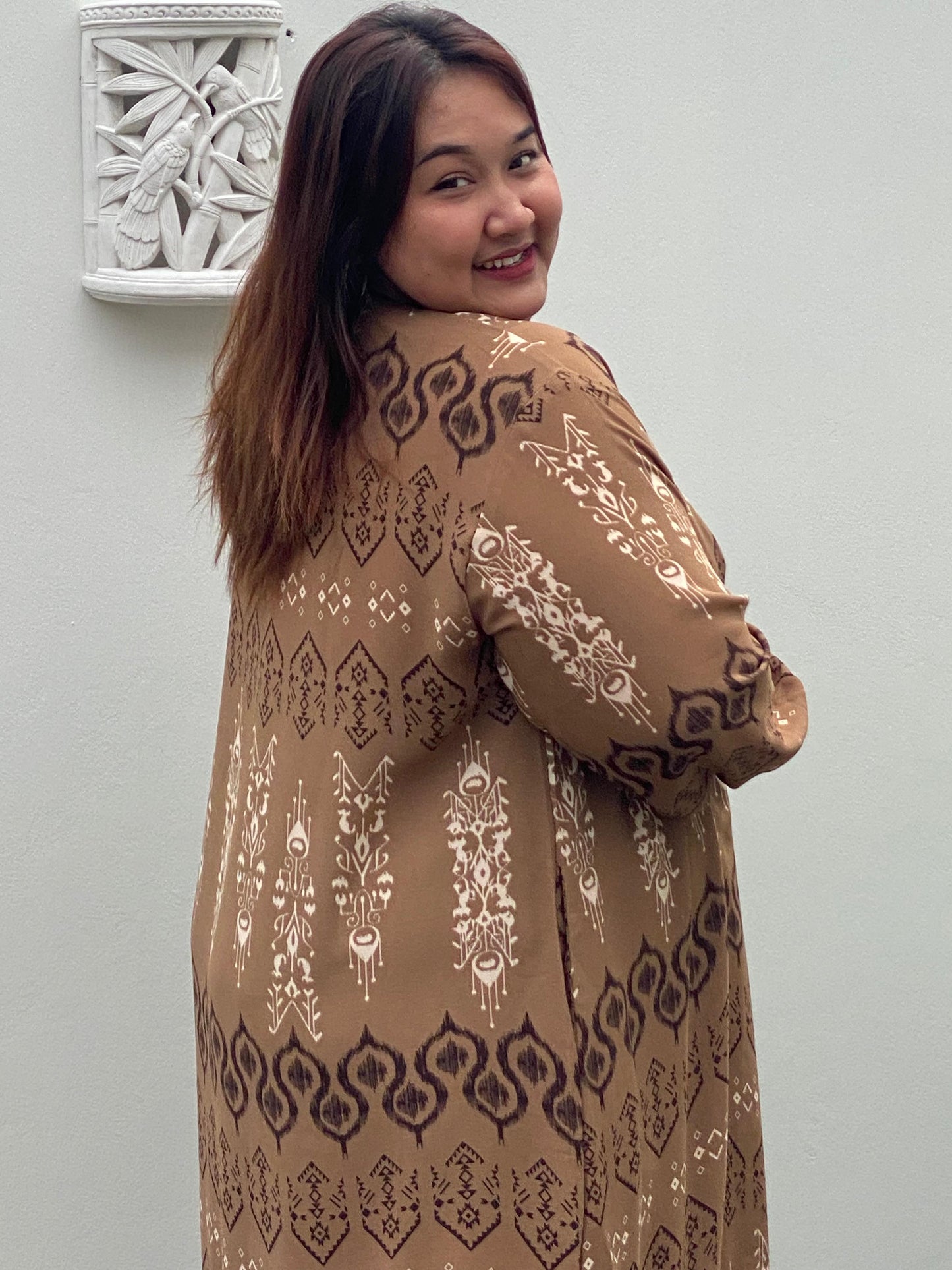 Yomi Official - Gamis Luna | Etnik Coklat