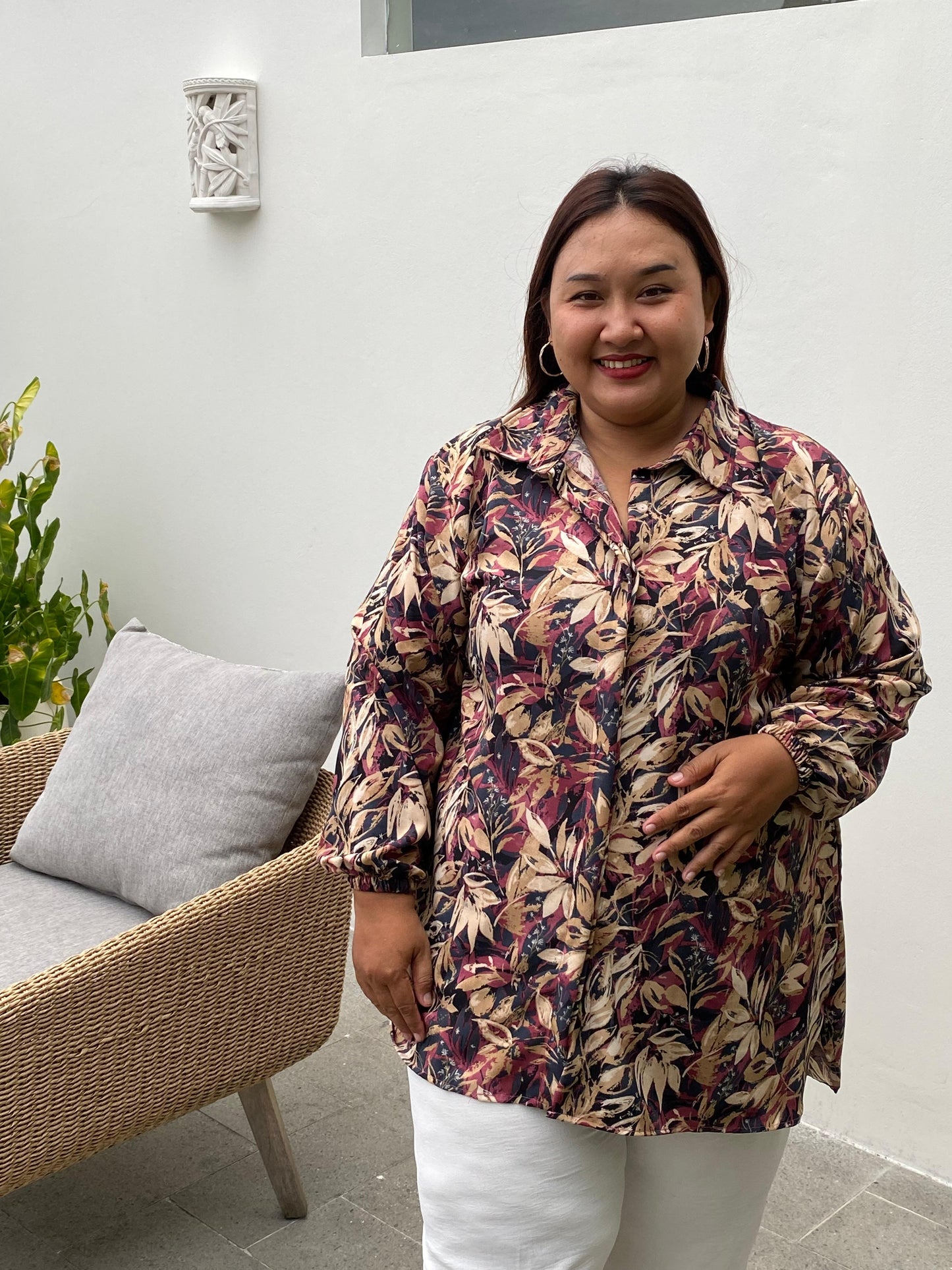 Yomi Official - Kemeja Vellena | Rose Marry