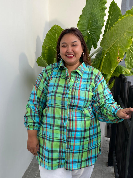 Yomi Official - Kemeja Vellena | Katun Flanel