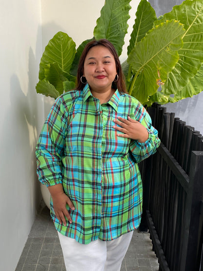 Yomi Official - Kemeja Vellena | Katun Flanel