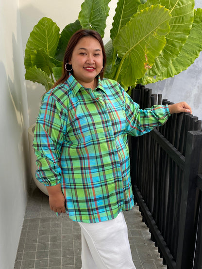 Yomi Official - Kemeja Vellena | Katun Flanel