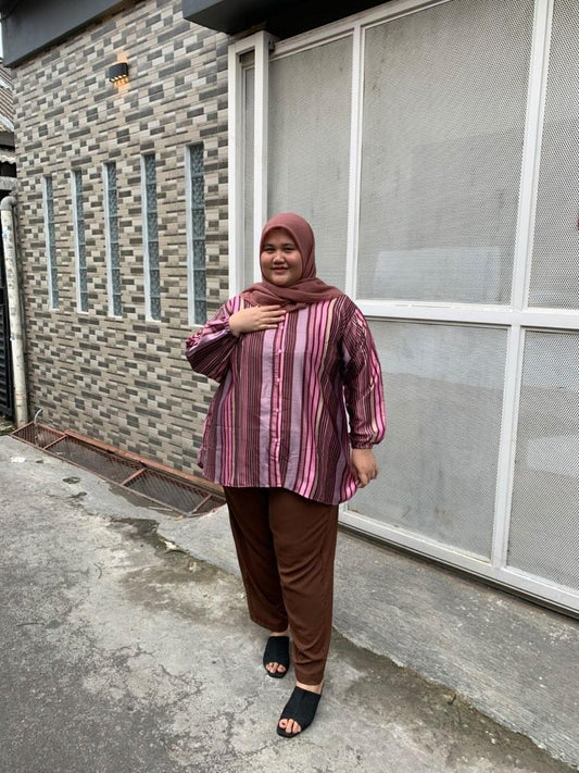 Kemeja Jumbo Silk Roberto Luxe