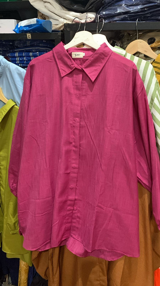 Kemeja Polos Fusia